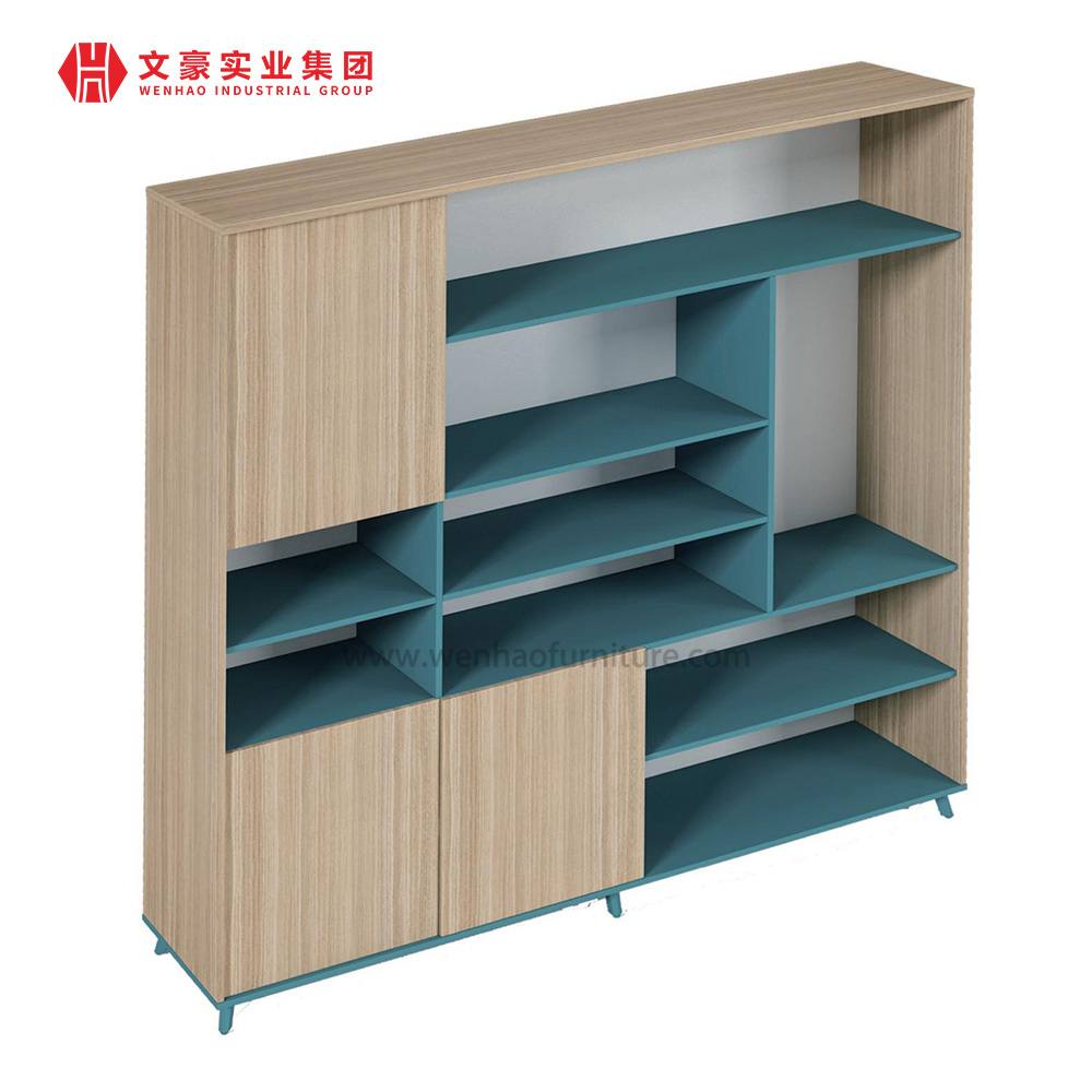 Classeur d'affichage de mobilier de bureau armoire de rangement en gros classeur de porte en verre
