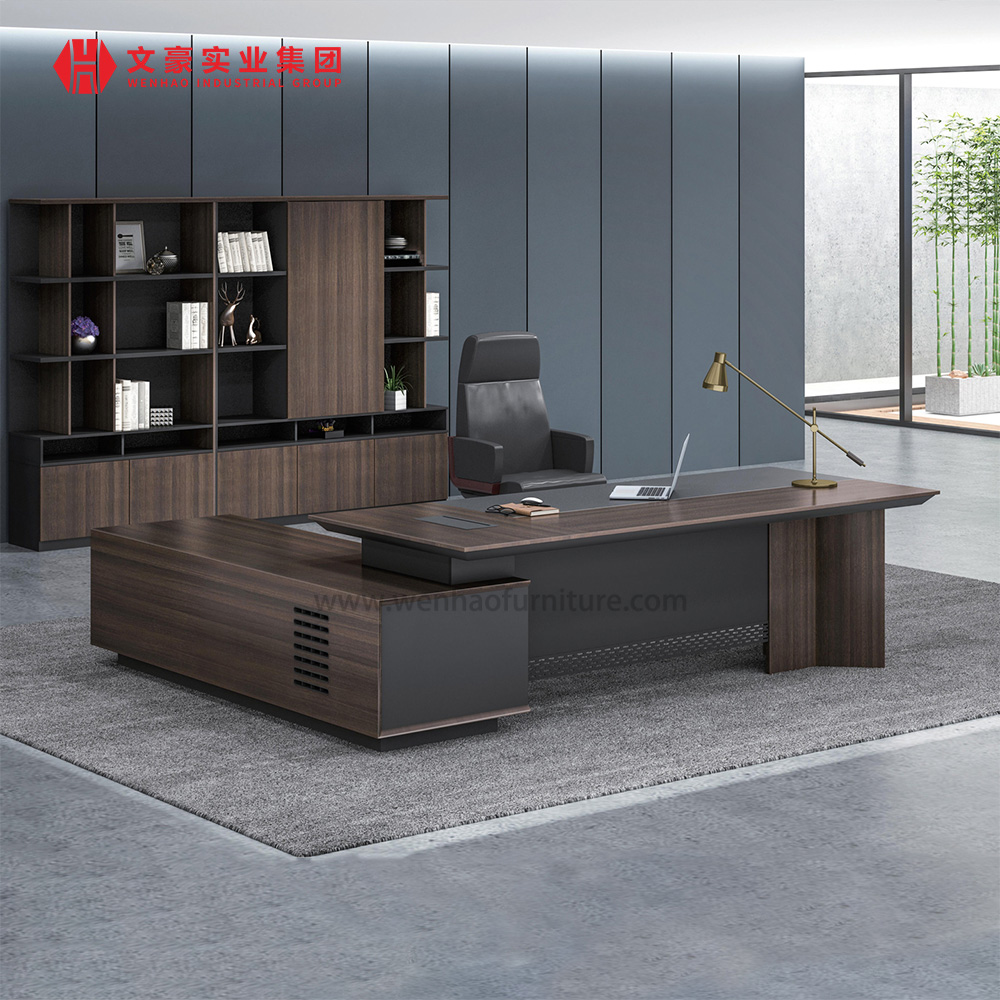 Table de bureau PDG Boss Manager, bureau de direction moderne, bureau