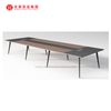 Table de conférence de meubles de bureau de salle de réunion de bureau moderne simple