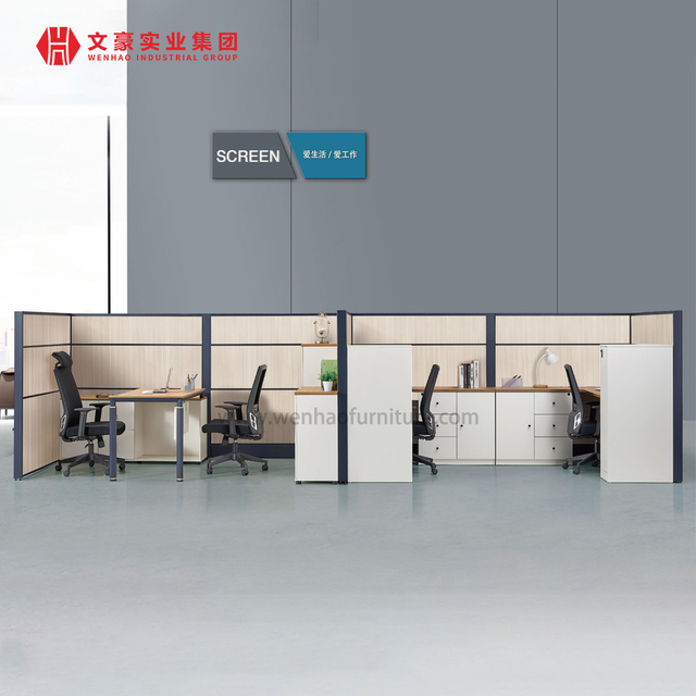 Usine de postes de travail en Chine Conception de mobilier de bureau avec écran de travail