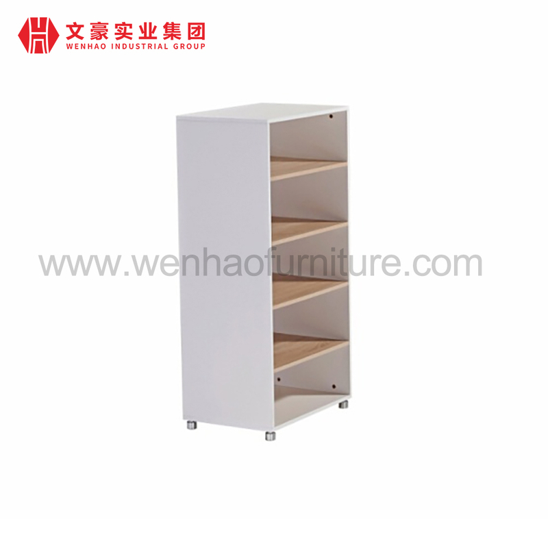 Nouveau Armoire de bureau en bois moderne, armoire de rangement Design de mode avec portes en verre, modèle de mobilier de bureau