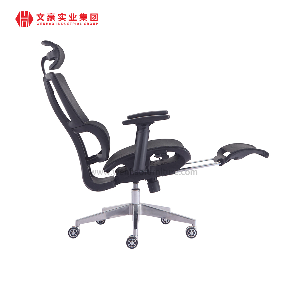 Chaise à bras pivotant de luxe moderne, chaise de bureau de styliste, chaise de bureau ergonomique et exécutive