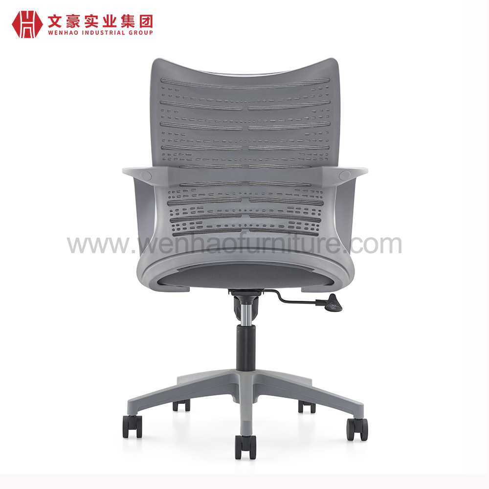 Chaises de bureau tournantes pour employés, chaise d'ordinateur ergonomique rembourrée en maille, usine en Chine