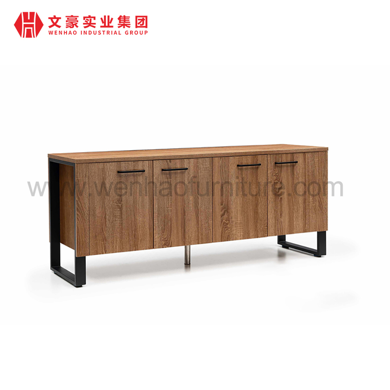 Meuble de bureau de conception moderne personnalisé, armoire de rangement de fichiers, armoire de rangement basse