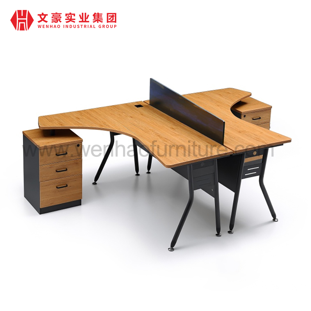 Cabine de séparation de poste de travail de bureau de cellules modernes pour 6 personnes