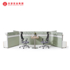 Poste de travail de haute qualité pour 2/4/6 personnes, ensemble de mobilier de bureau moderne