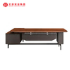 Table de bureau en bois de Table de travail de Style de luxe moderne à vendre bureau exécutif avec armoire
