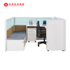 Cloison de bureau modulaire mobile, poste de travail, mobilier de bureau, cabines informatiques, poste de travail de bureau