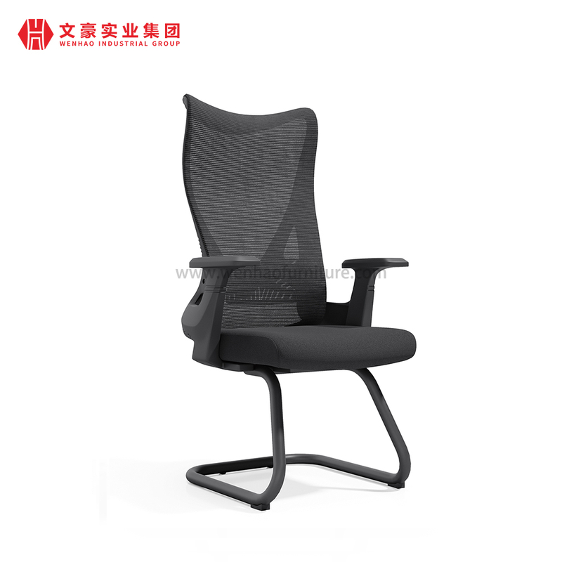 Chaise de bureau de conférence de réunion, fabricant de chaises de réunion en tissu rembourré en Chine