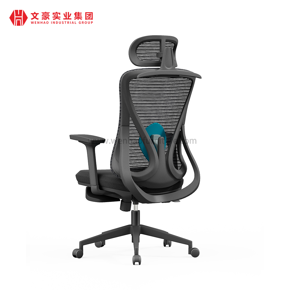Foshan mobilier de bureau ergonomique moderne maille chaise de bureau pivotant exécutif haut dossier chaises pour bureau