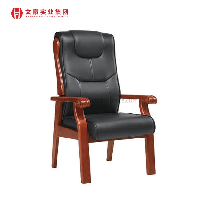 Chaise de conférence en cuir de mobilier de bureau à vendre