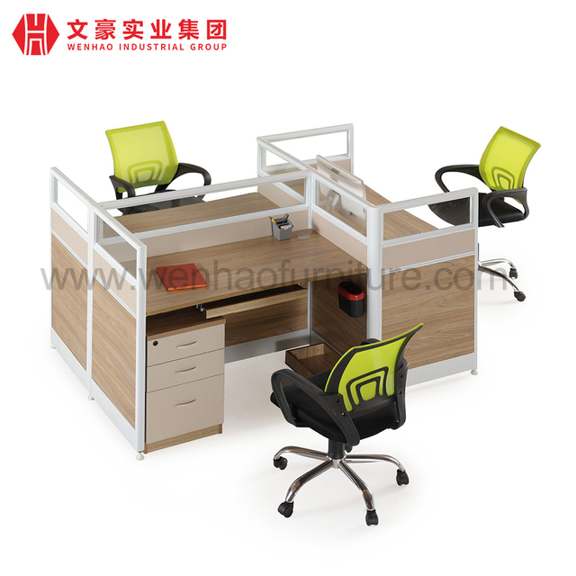 Poste de travail modulaire mobile, mobilier de bureau, cloison de bureau informatique, cabines de poste de travail