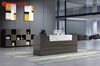Bureau de réception moderne pour une seule personne, petit Salon, caisse, magasin, centre commercial, comptoir de réception, à vendre