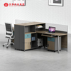 Design moderne qualité taille Standard Double face mobilier de bureau Table personnel poste de travail bureau bureaux de travail