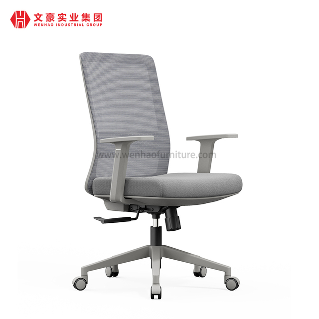 Foshan mobilier de bureau ergonomique moderne maille chaise de bureau pivotant exécutif confortable chaises à dossier haut