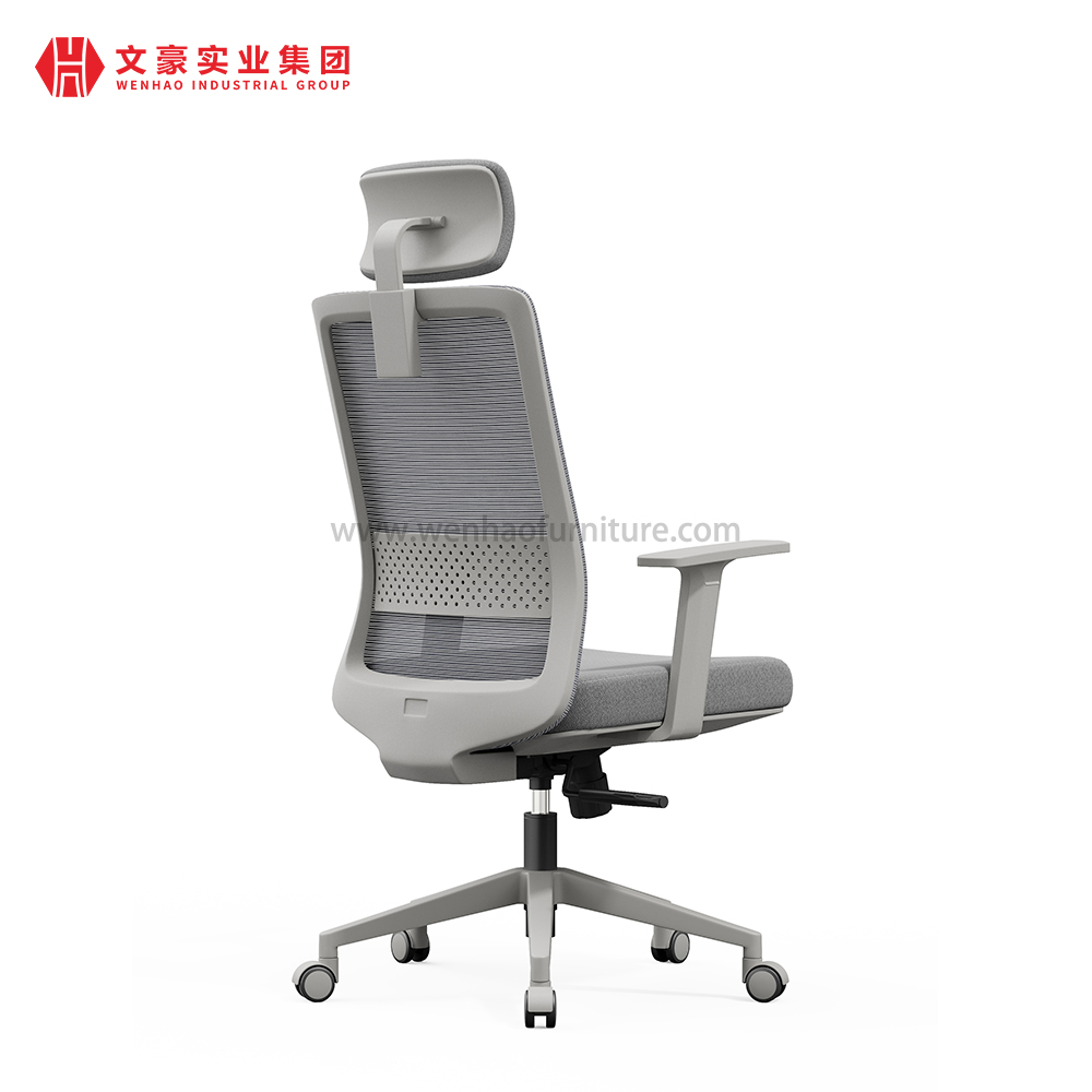 Chaise De bureau ergonomique en maille complète Guangdong Silla De Oficina avec soutien lombaire adaptatif chaise De bureau pivotante pour directeur exécutif