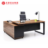 Bureau de bureau de patron de PDG de luxe personnalisé en Chine de haute qualité