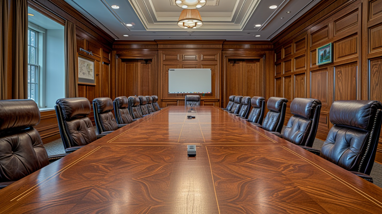table de bureau de luxe pour PDG