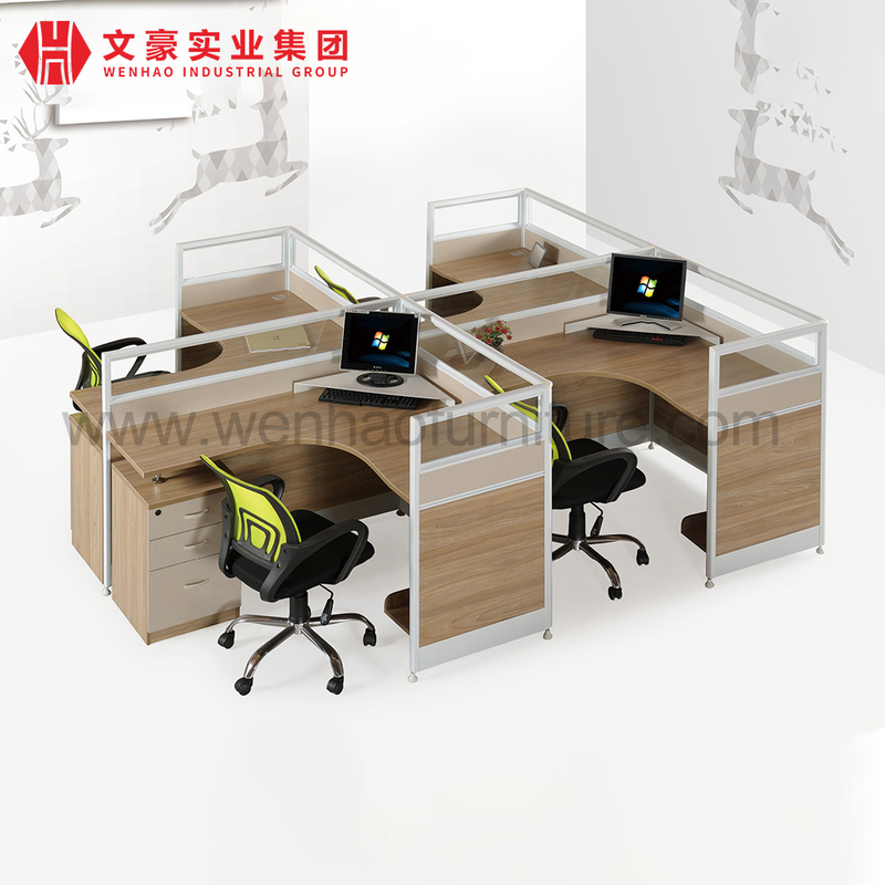 Vente directe d'usine Personnel des employés Bureaux de bureau modernes Postes de travail modulaires Bureaux