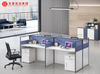 Poste de travail modulaire mobile de haute qualité, mobilier de bureau, cloison de bureau informatique, cabines de poste de travail