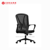 Fournisseur de chaises de bureau pivotantes rembourrées de chaise de bureau à domicile noire abordable en Chine