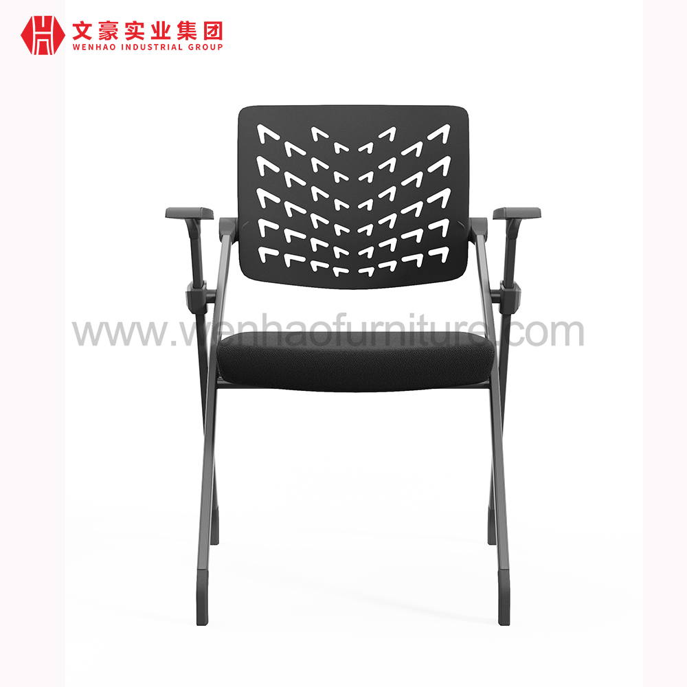 Chaise de formation avec cadre en acier, chaises de bureau empilables, mobilier de bureau