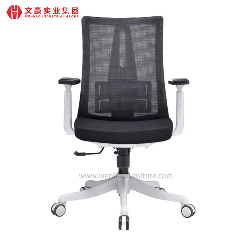 Chaise de bureau ergonomique à dossier haut en maille complète, pivotante et chaise de direction avec appui-tête réglable