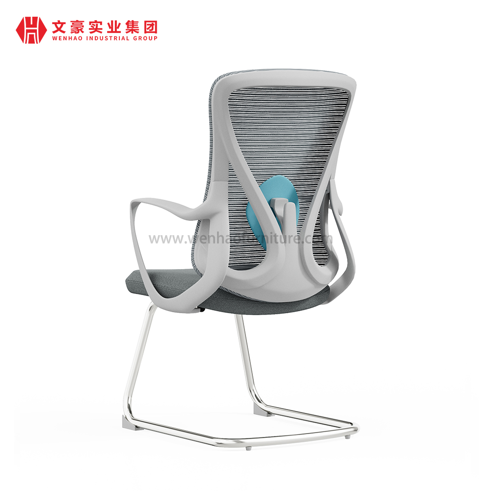 La réunion ergonomique de tissu de visiteur de maille de bureau préside la chaise de conférence avec le bon soutien lombaire