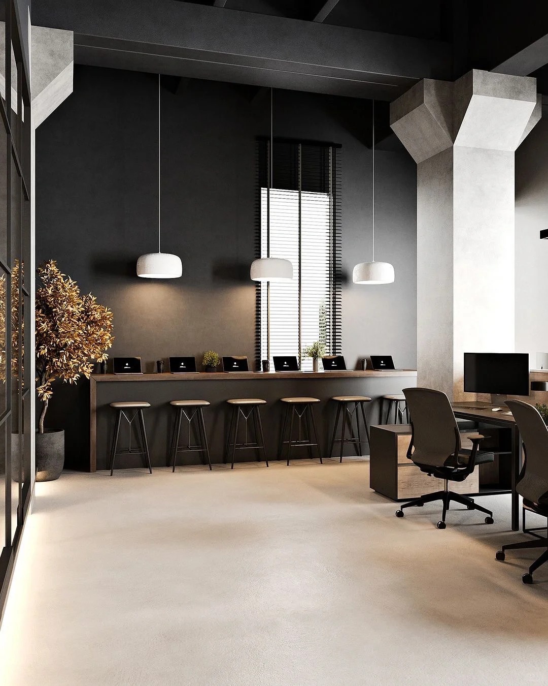 usine de chaises de travail