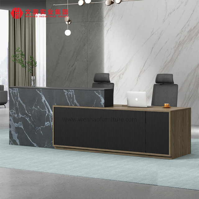 Bureau de réception d'hôtel de société simple de meubles en gros pour le lobby