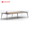 Table de conférence de meubles de bureau de salle de réunion de bureau moderne simple