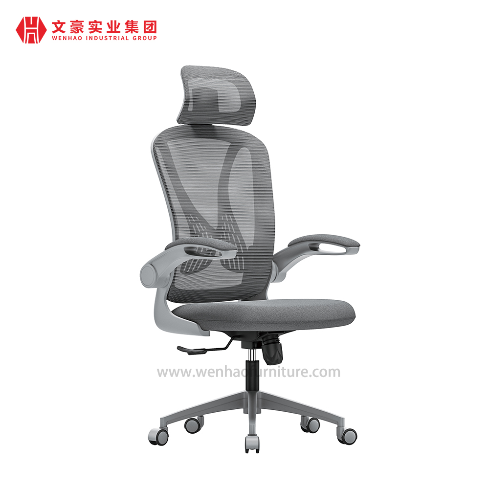 Meilleure chaise de bureau en maille avec fabricants de chaises de bureau rembourrées à siège vert en Chine