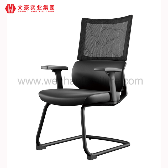Chaises de bureau tapissées de maille de chaise de conférence avec l'appui de Lumabr