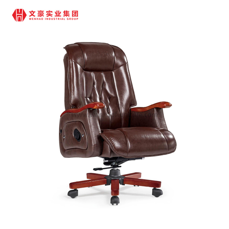 Appui-tête ergonomique chaise de bureau pivotante en gros en acier inoxydable cadre chaise de bureau meubles à Foshan