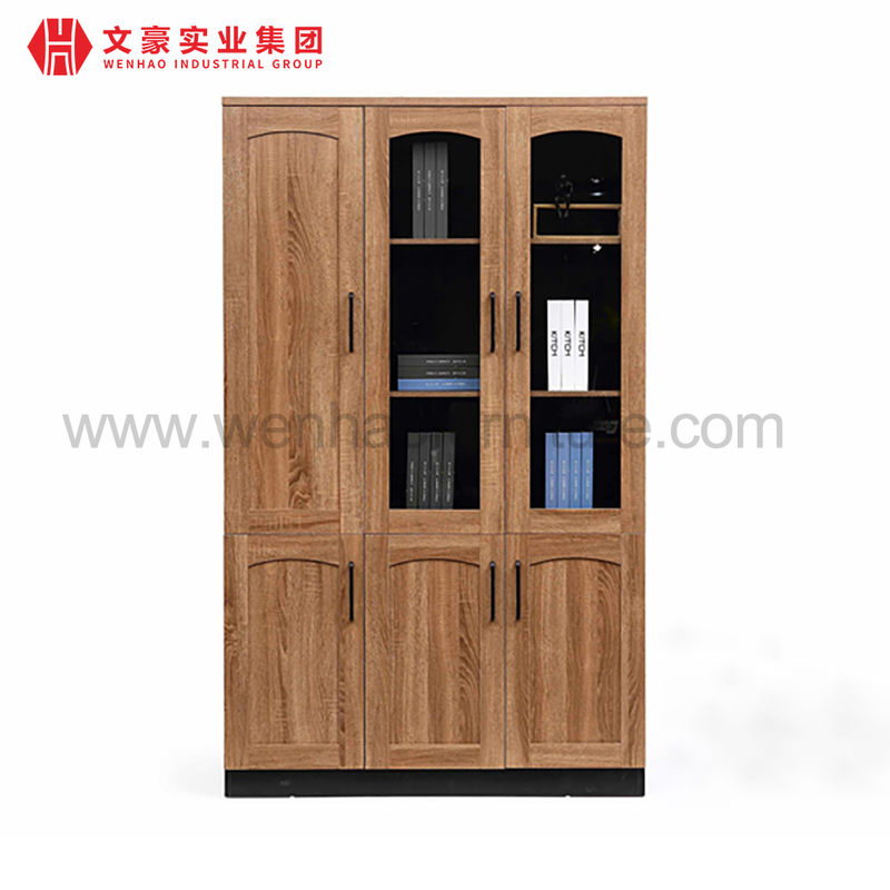 Assortiment en bois armoire de bureau étagère à livres armoire modulaire étagère de bureau vitrine