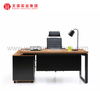 Bureau de bureau de patron de PDG de luxe personnalisé en Chine de haute qualité