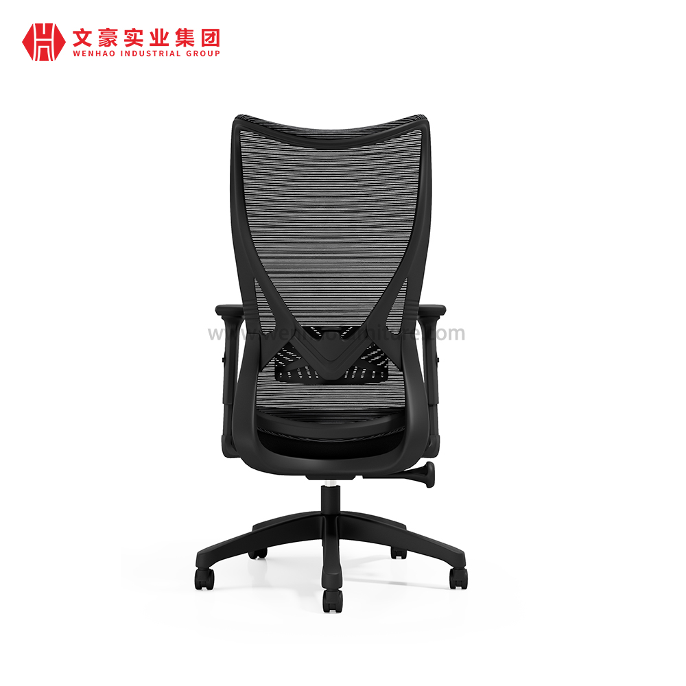 Chaises de bureau tapissées par chaise luxueuse de bureau d'Ergo de maille de haut dossier avec des roues