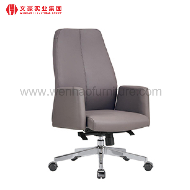 Meilleures chaises de bureau d'étude d'ordinateur de chaise roulante de direction de bureau en cuir
