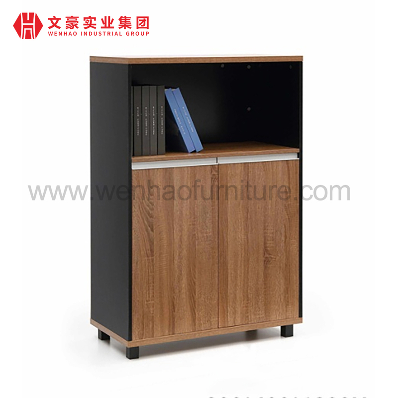 Classeur en bois de conception moderne, meuble de rangement d'équipement de mobilier de bureau pour le bureau
