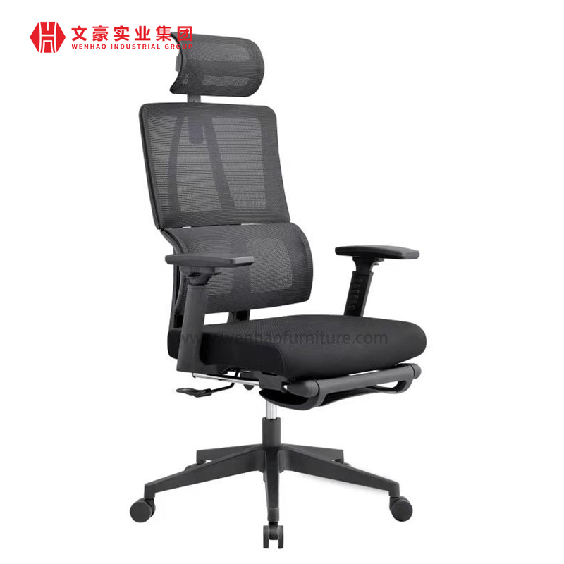 Fabricant de meubles commerciaux chaise en maille réglable 3D chaise de bureau ergonomique à dossier haut