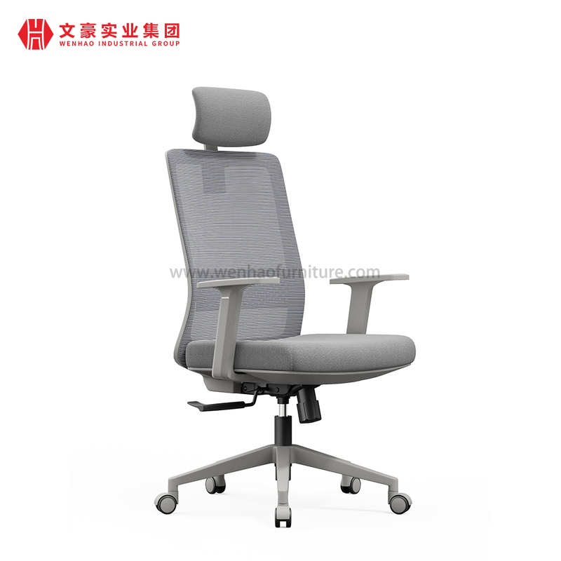 Chaise De bureau ergonomique en maille complète Guangdong Silla De Oficina avec soutien lombaire adaptatif chaise De bureau pivotante pour directeur exécutif