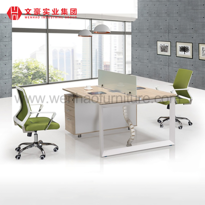 Cloison de bureau bon marché Table de séparation de bureau 6 places Poste de travail de bureau Partition de poste de travail