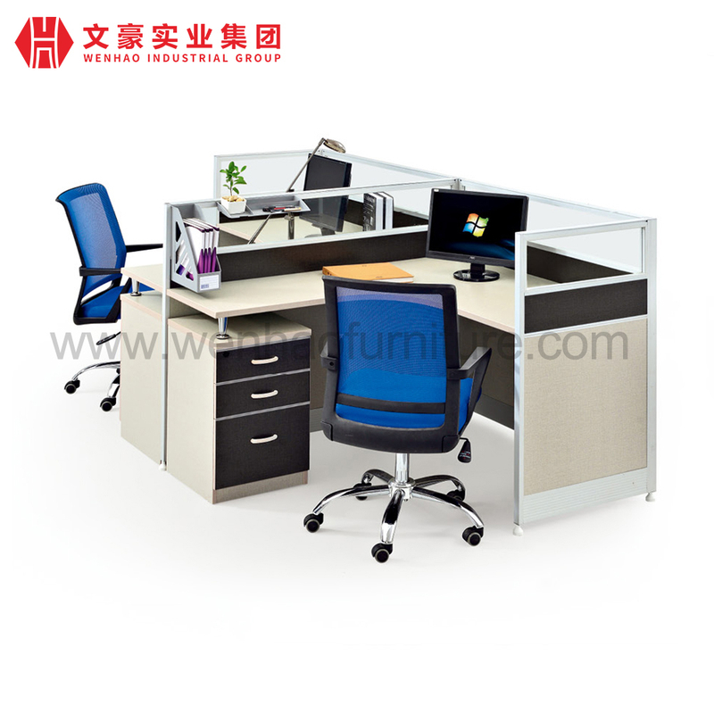 Bureau de conception contemporaine, meubles de Type L, poste de travail en bois