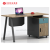 Bureau modulaire moderne fonctionnel pour poste de travail pour 2 4 6 personnes, mobilier de bureau pratique pour l'aménagement des cabines du personnel