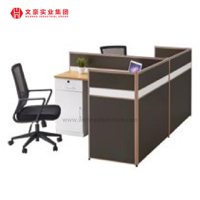 Poste de travail exécutif, cabine, bureau, bonne cloison de bureau, Table d'ordinateur, poste de travail