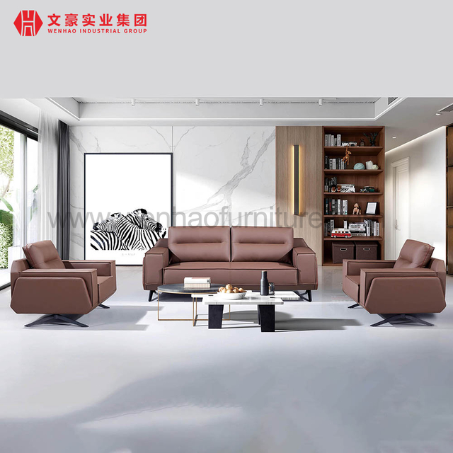 Canapé de bureau exécutif, canapé en tissu, canapés en cuir, marque de meubles