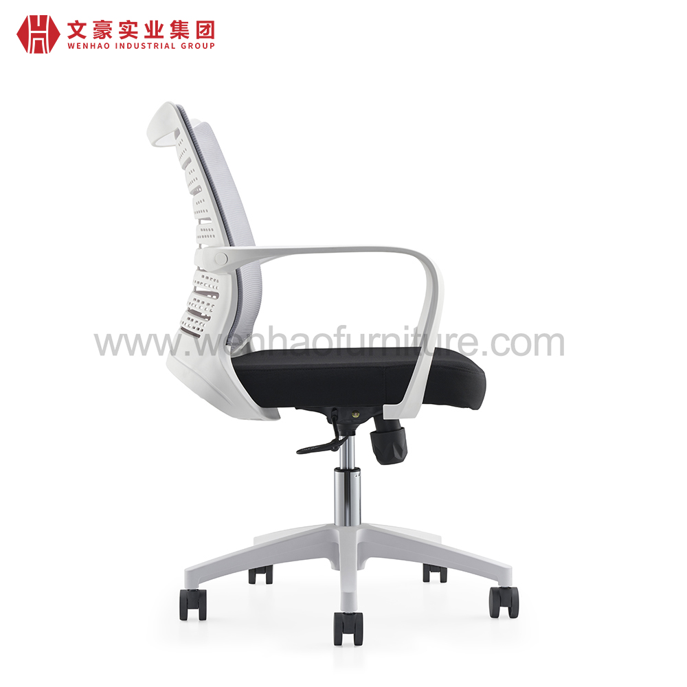 Chaise de bureau à domicile en maille personnalisée, chaises de bureau pivotantes rembourrées, usine en Chine