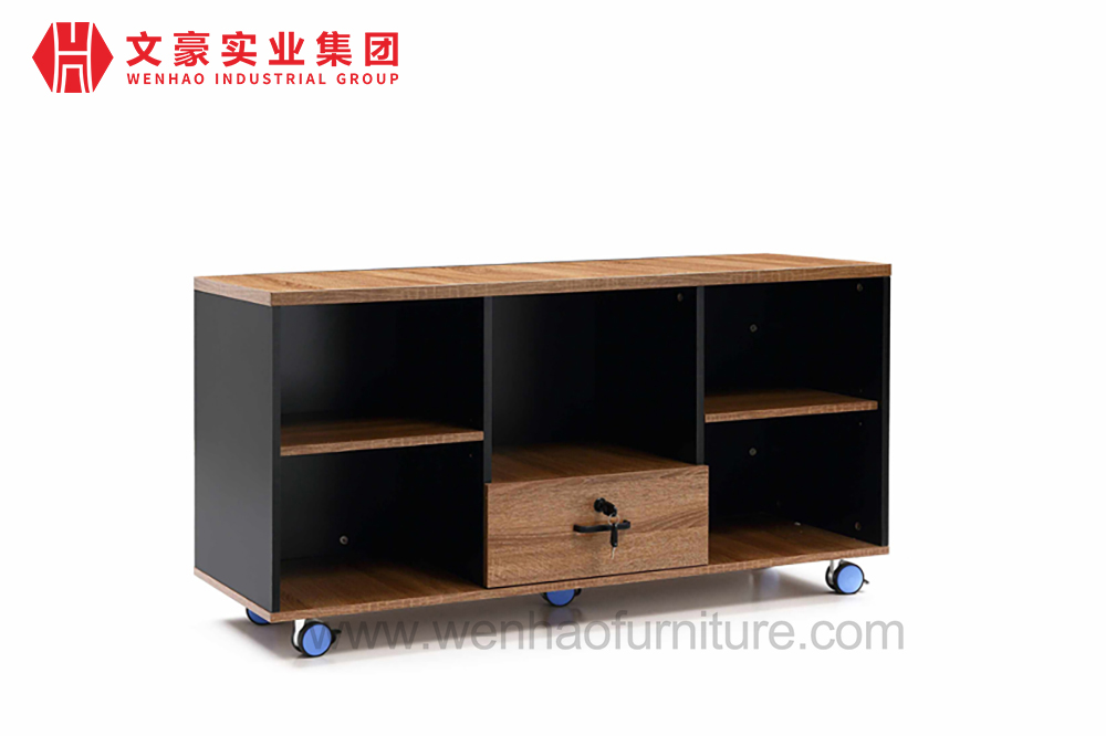 Bureau moderne haut de gamme de table de patron de bureau exécutif avec classeur