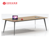 Table de conférence de meubles de bureau de salle de réunion de bureau moderne simple