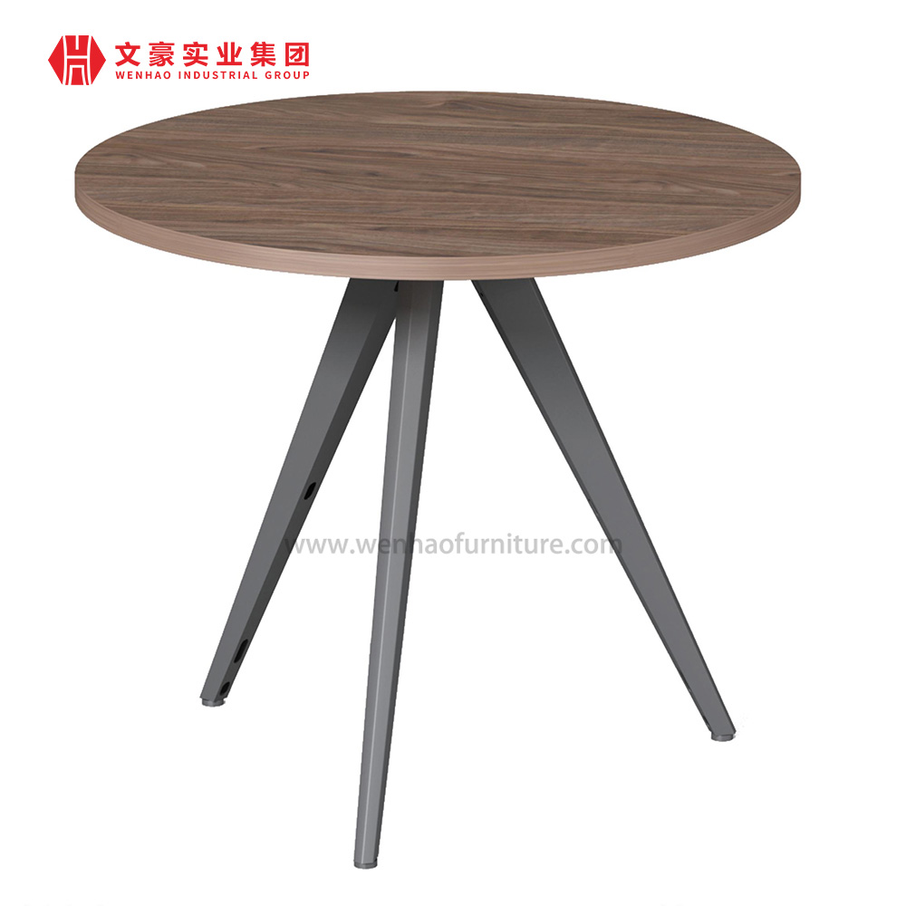 Table basse carrée moderne de luxe de mobilier de bureau haut de gamme d'approvisionnement d'usine en mélamine
